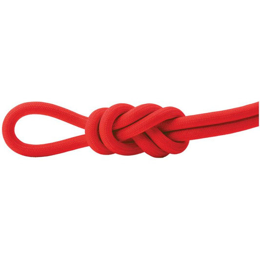 MAXIM CLIMBING ROPES EQUINOX ELITE 9.7MMX70M DYNAMIC ROPE TPT SHEATH AND STD DRY CORE RED VELVET