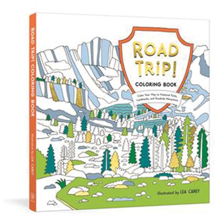 RANDOM HOUSE ROAD TRIP! COLORING BOOK: COLOR YOUR WAY TO NATIONAL PARKS