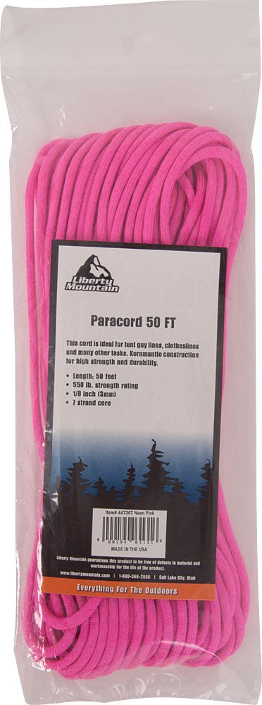 LIBERTY MOUNTAIN PARACORD 550  50 FEET