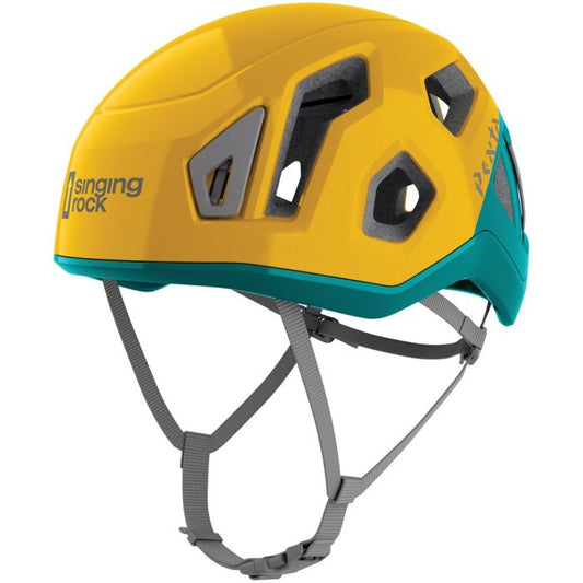 SINGING ROCK PENTA JUNIOR HELMET YELLOW/BLUE