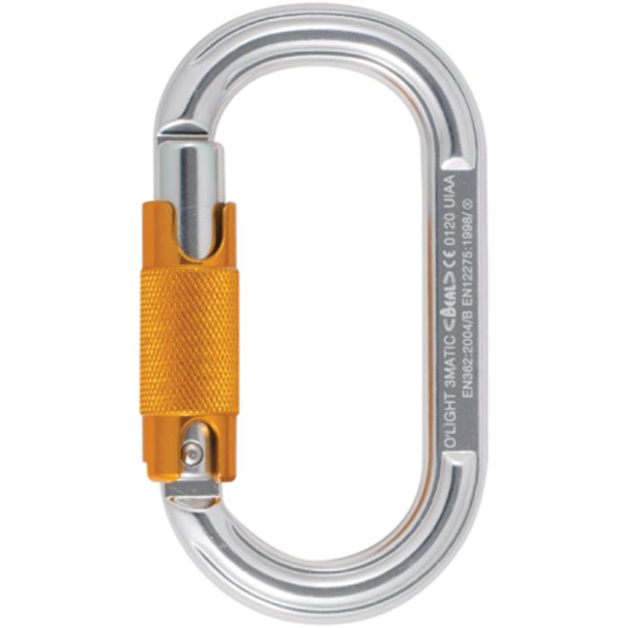 BEAL O'LIGHT TRIPLE ACTION OVAL CARABINER