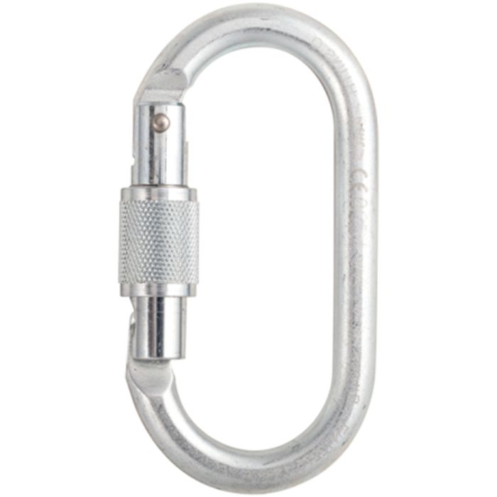 BEAL O'SMITH SCREW GATE STEEL OVAL CARABINER