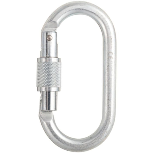 BEAL O'SMITH SCREW GATE STEEL OVAL CARABINER