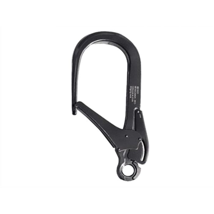 SINGING ROCK GIGA DOUBLE LOCKING SNAP HOOK CONNECTOR BLACK