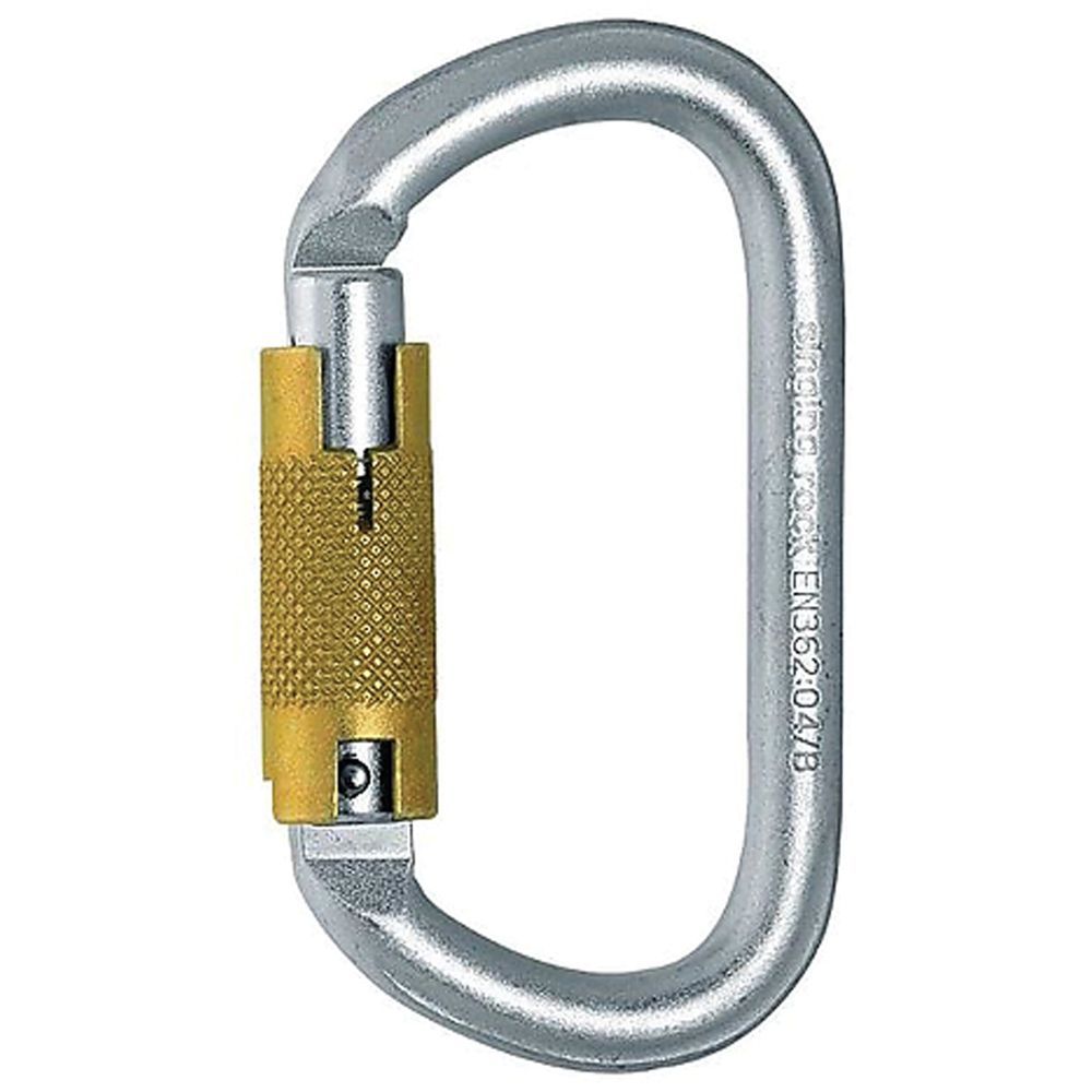 SINGING ROCK STEEL OVAL CARABINER