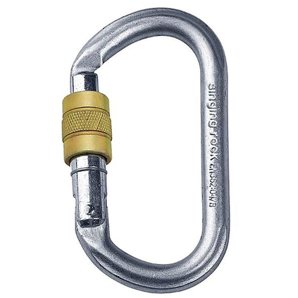 SINGING ROCK STEEL OVAL CARABINER