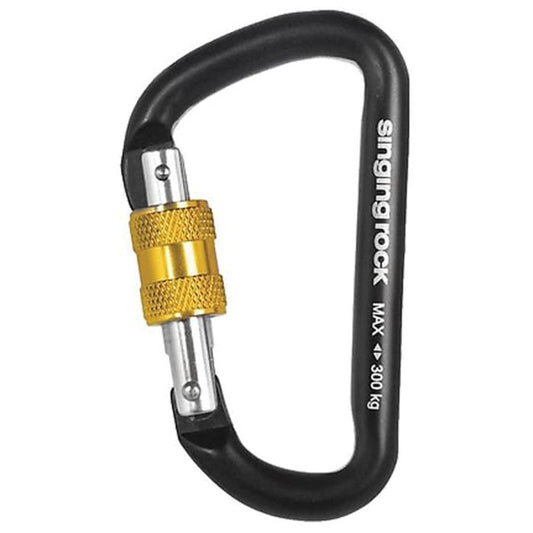 SINGING ROCK MINI D SCREWGATE SG ACCESSORY CARABINER