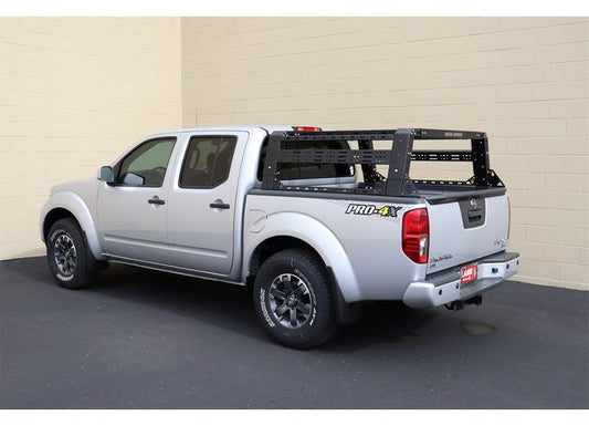 ROAD ARMOR 05-C FRONTIER TRECK-OVERLAND 5FT, BED RACK SYSTEM-BRACKET KIT,RAIL INCLUDE-BLACK