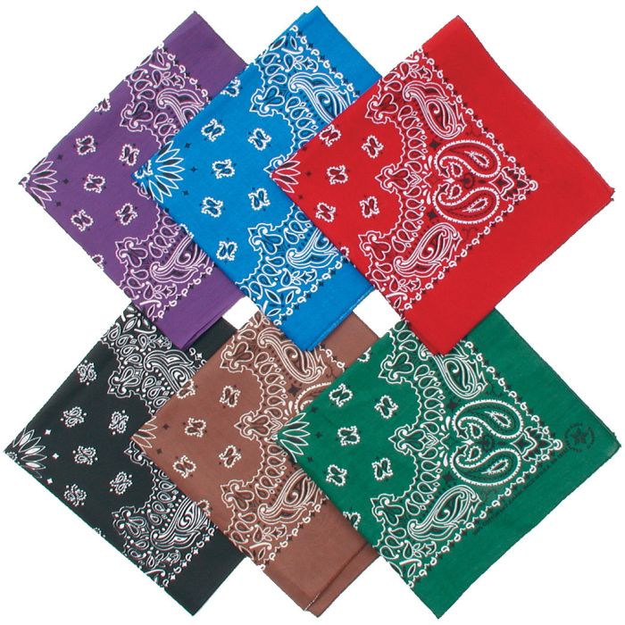 CAROLINA MANUF FASHION BANDANAS DARK