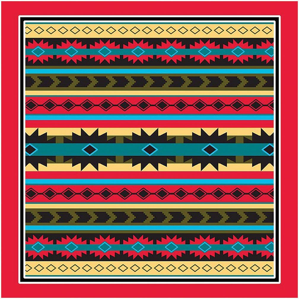 CAROLINA MANUF AZTEC BANDANAS