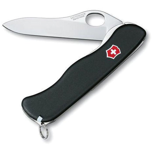 VICTORINOX ONE HAND SENTINAL CLIP - BLACK