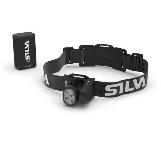 SILVA FREE S 2000 LUMEN HEADLAMP - 3.35AH RECHARGEABLE BATTERY