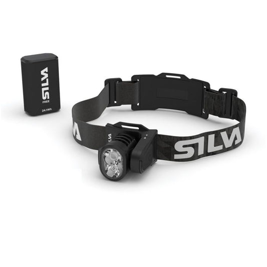 SILVA FREE S 3000 LUMEN HEADLAMP - 3.35AH RECHARGEABLE BATTERY