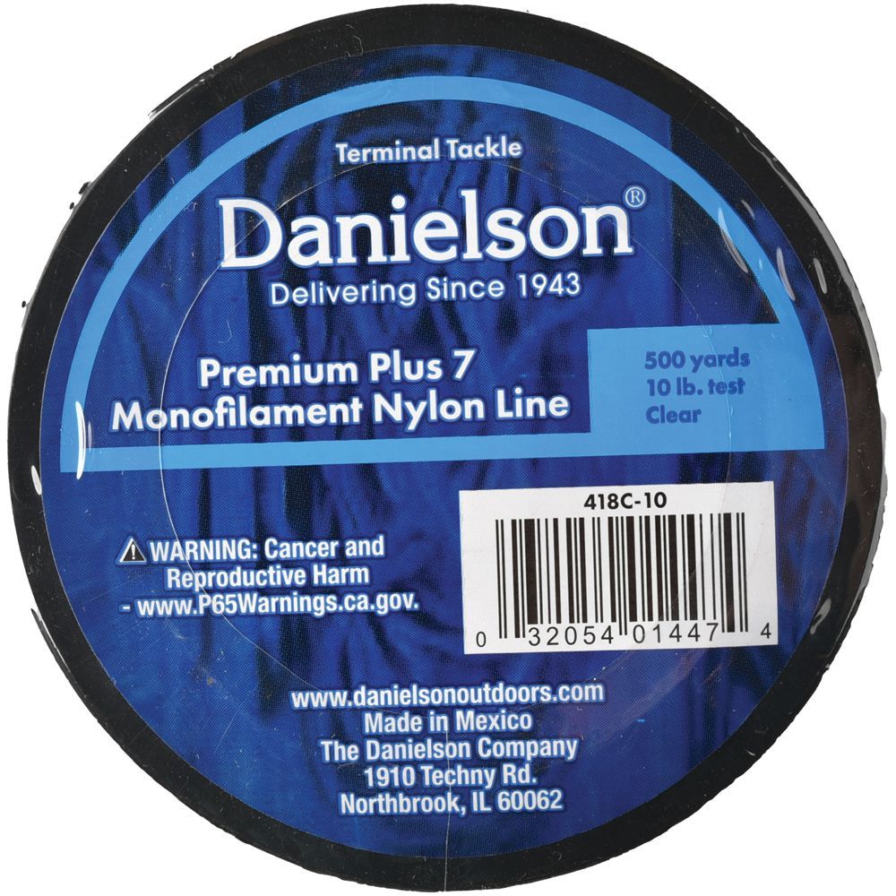 DANIELSON NYLON MONOFILAMENT CLEAR