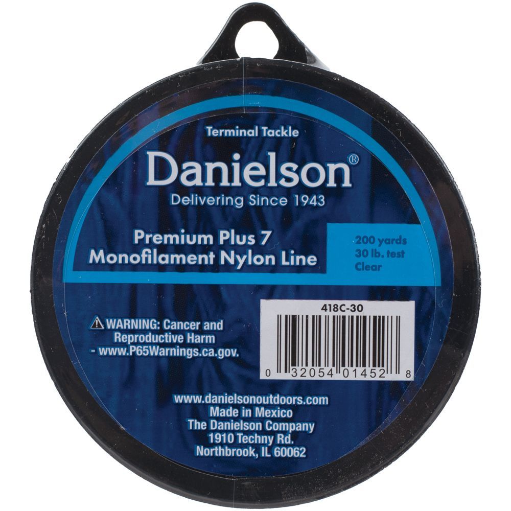 DANIELSON NYLON MONOFILAMENT CLEAR