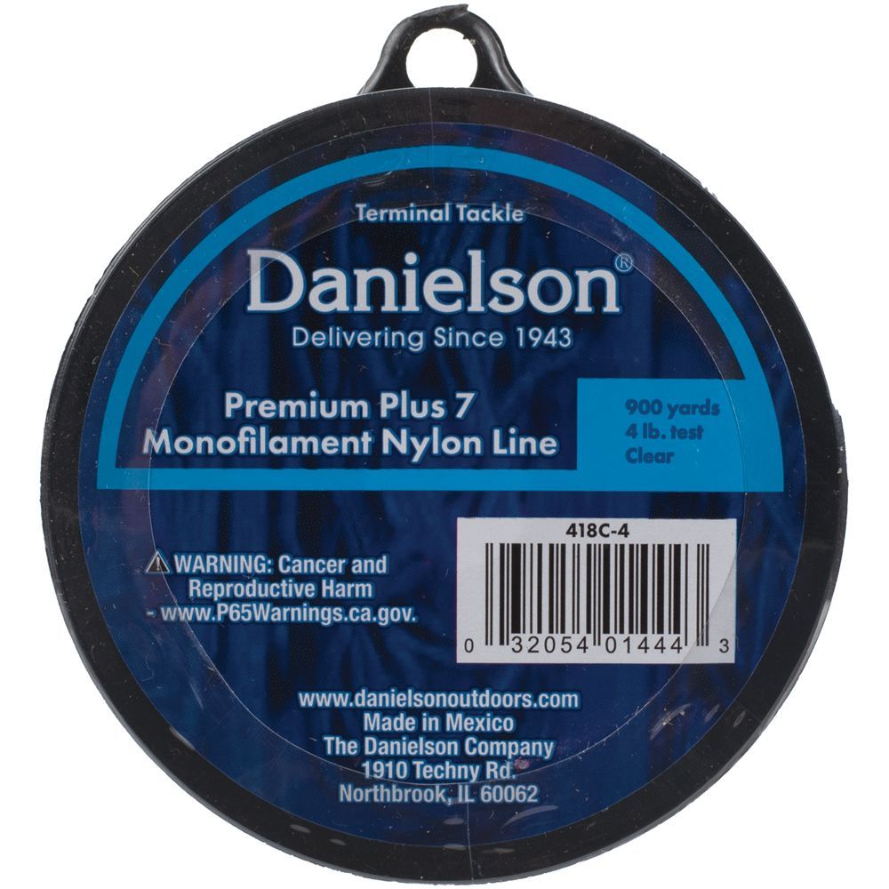 DANIELSON NYLON MONOFILAMENT CLEAR