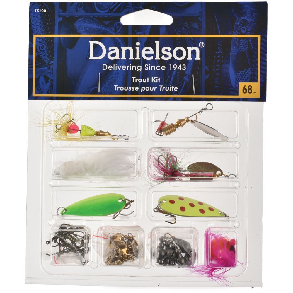 DANIELSON LURE AND TACKLE FISHING KITS