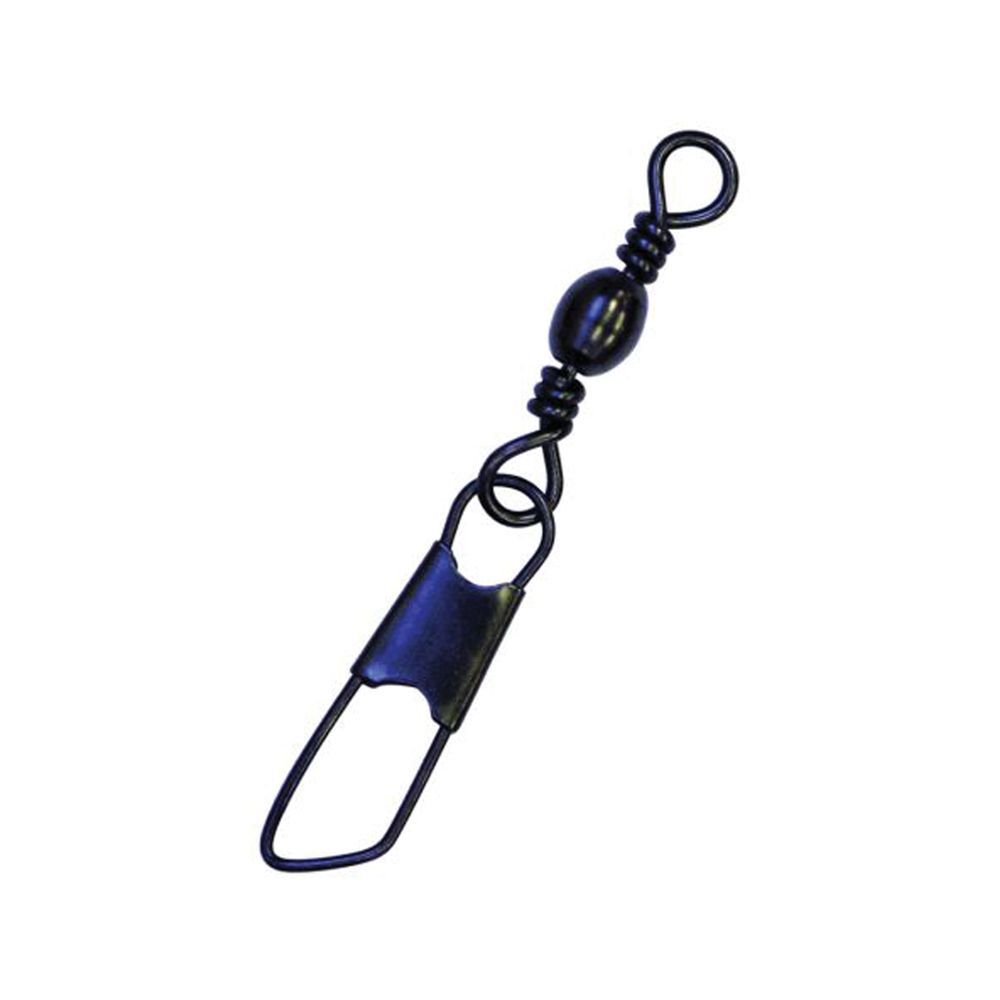 EAGLE CLAW BARREL SWIVEL WITH SAFETY SNAP