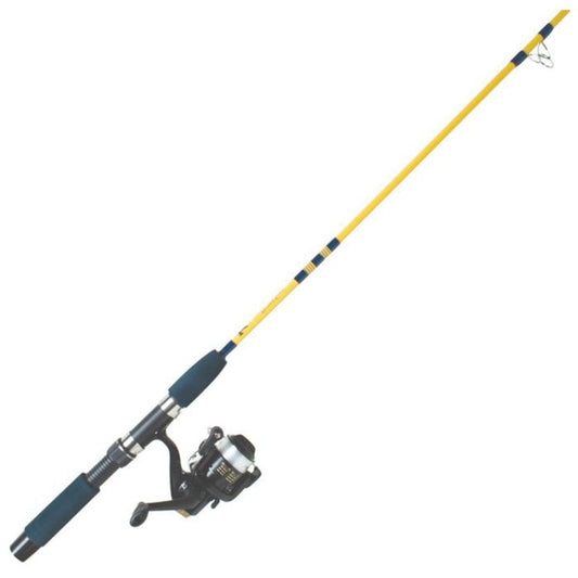 EAGLE CLAW BRAVE EAGLE SPINNING COMBO 6' 2 PC FIBERGLASS