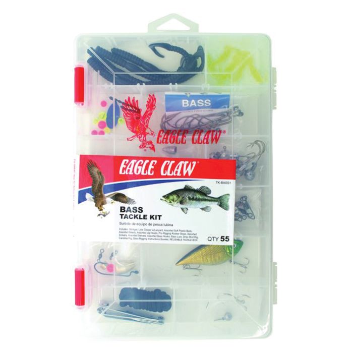 EAGLE CLAW BASS TACKLE KIT