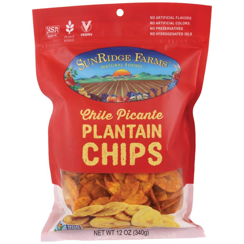 SUNRIDGE FARMS SUNRIDGE PLANTAIN CHIPS