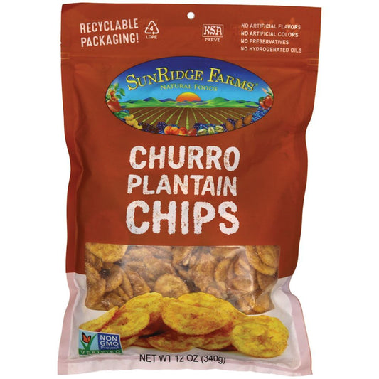 SUNRIDGE FARMS SUNRIDGE PLANTAIN CHIPS