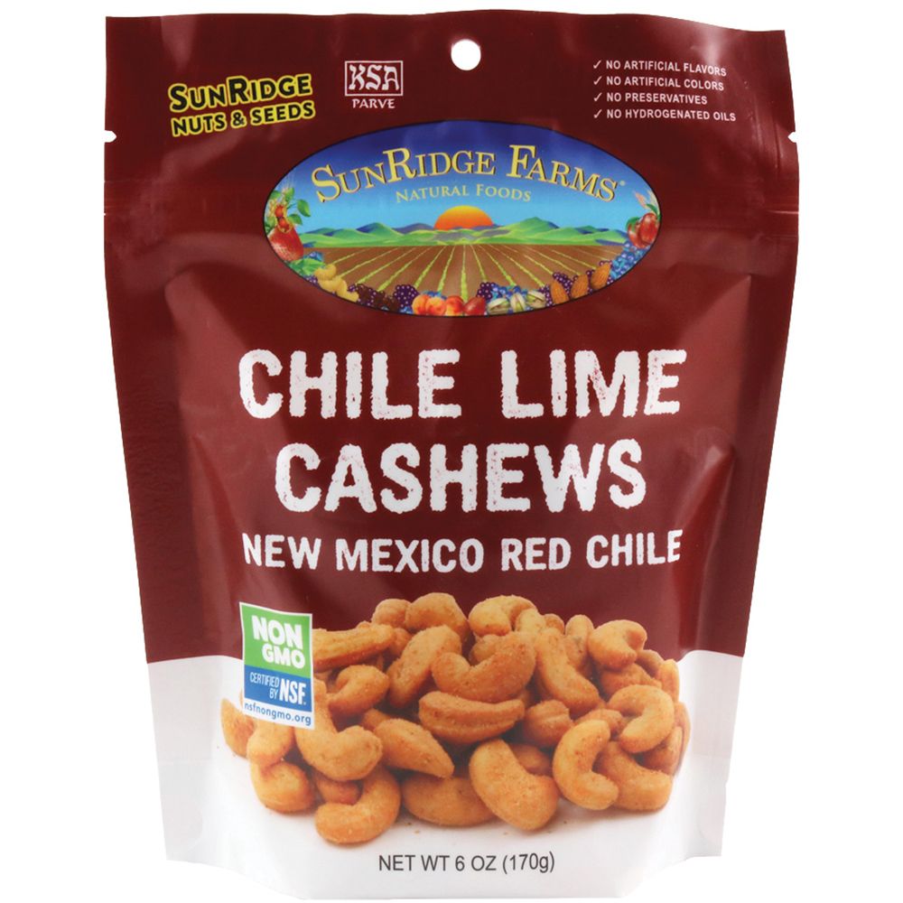 SUNRIDGE FARMS SUNRIDGE CASHEWS