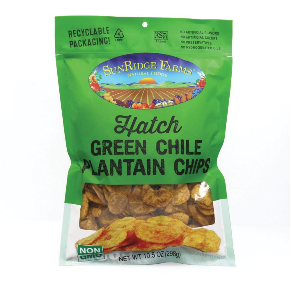 SUNRIDGE FARMS SUNRIDGE PLANTAIN CHIPS