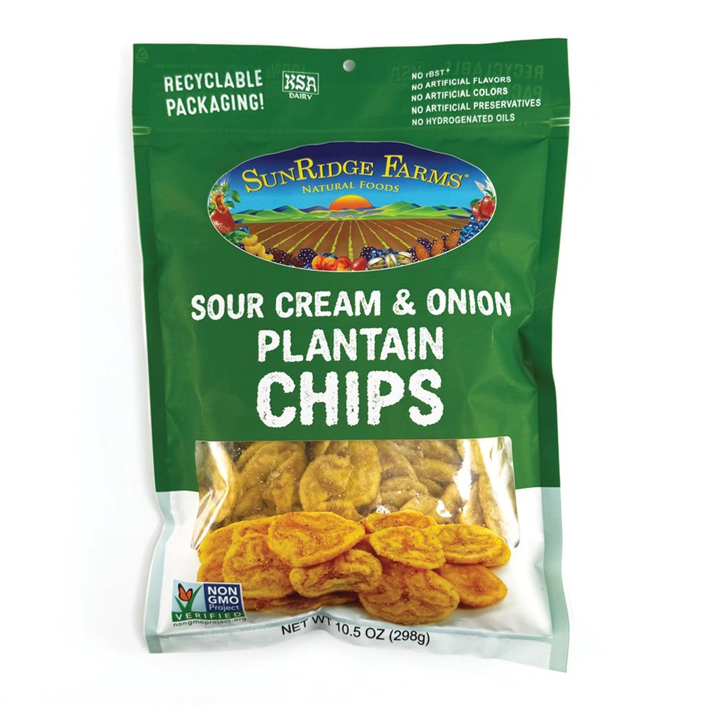 SUNRIDGE FARMS SUNRIDGE PLANTAIN CHIPS