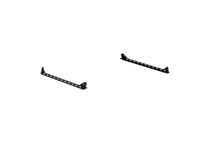 ROAD ARMOR TRECK-DUAL LOWER, 5.5-6FT BED, ACCESSORY RAIL MNT PAIR-TXTR BLACK