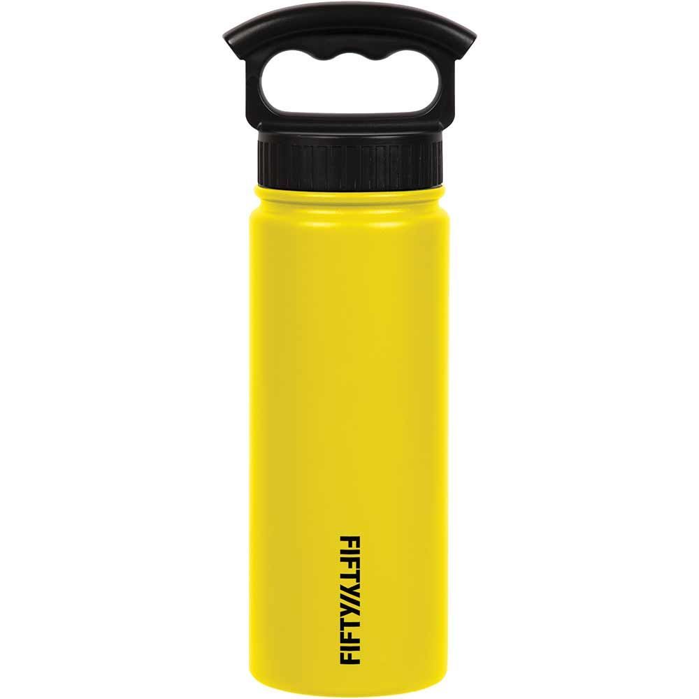 FIFTYFIFTY INSULATED BOTTLE 3 FINGER LID - 18 OZ