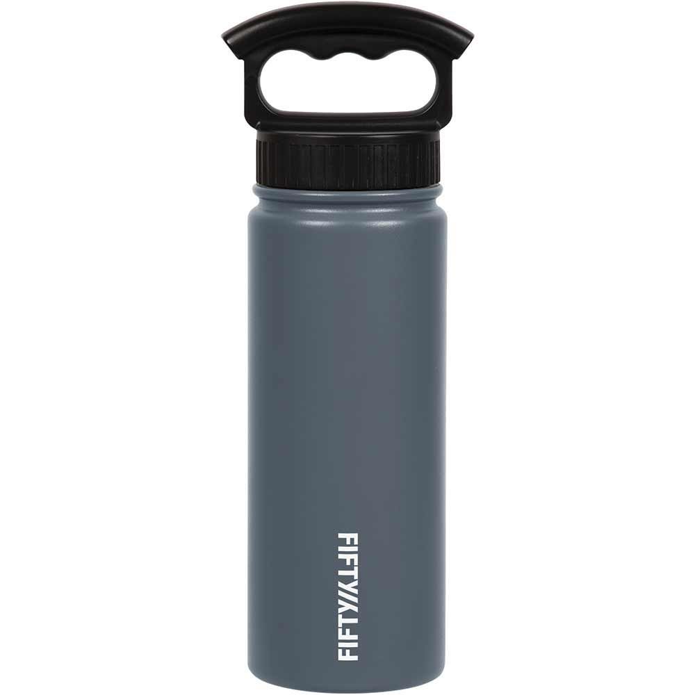 FIFTYFIFTY INSULATED BOTTLE 3 FINGER LID - 18 OZ