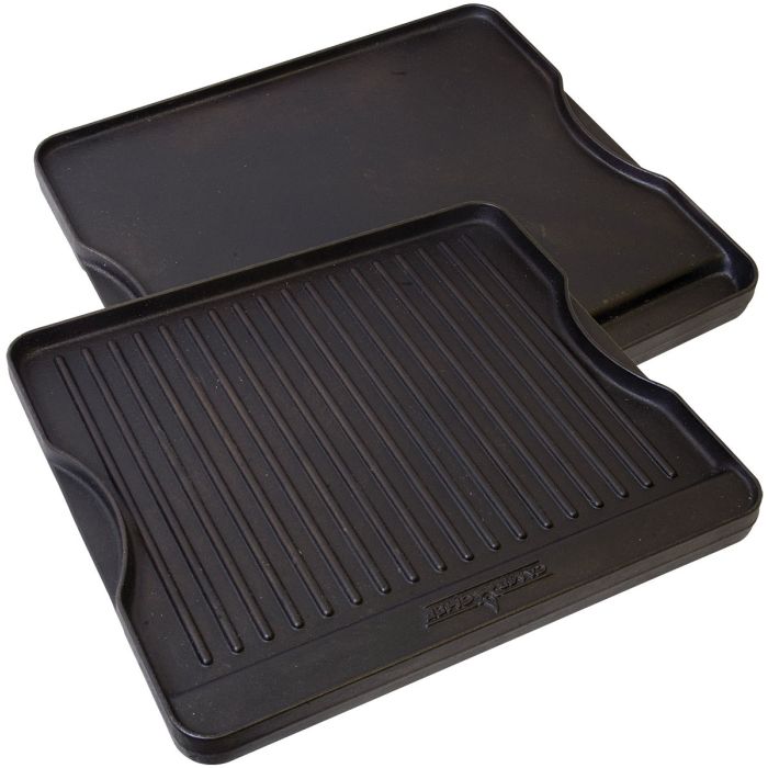 CAMP CHEF REVERSIBLE PRE-SEASONED CAST IRON GRIDDLE