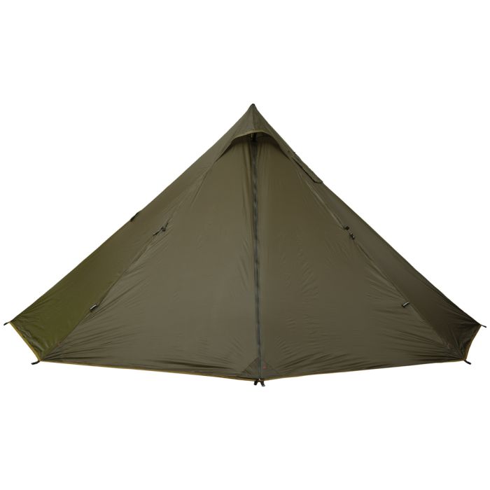 PEREGRINE BOREAL HT - 4 PERSON FLOORLESS HOT TENT WITH  POLE WITH STOVE JACK - GREEN