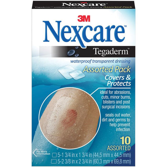 3M TEGADERM WATERPROOF CLEAR DRESSING