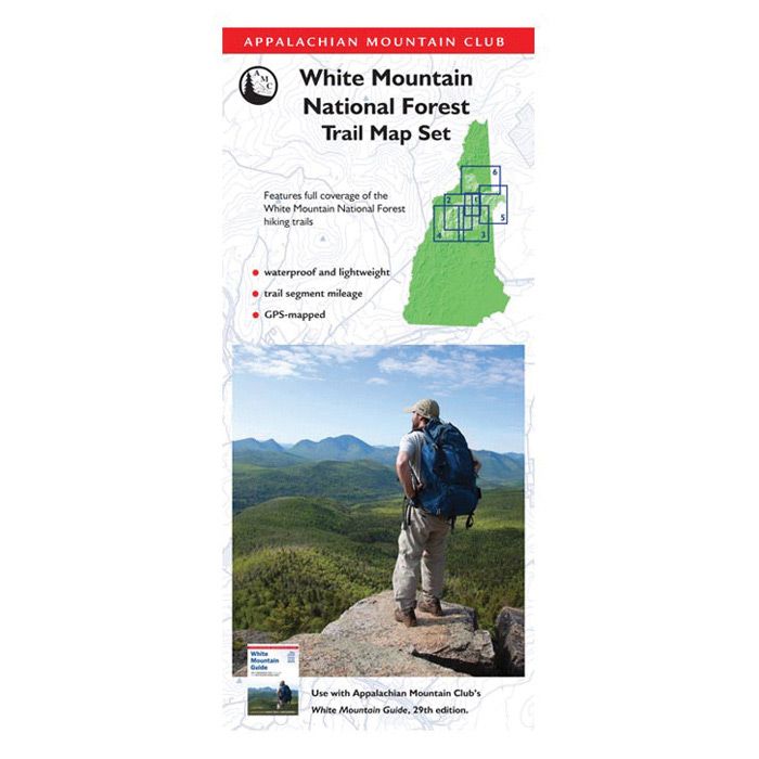 NATIONAL BOOK NETWRK AMC WHITE MOUNTAIN MAP SET