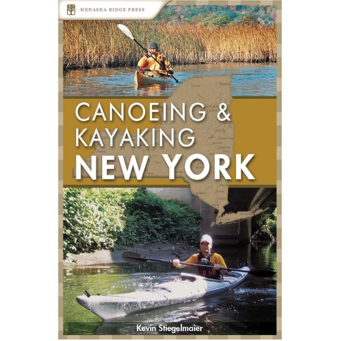 MENASHA RIDGE PRESS CANOEING AND KAYAKING NEW YORK