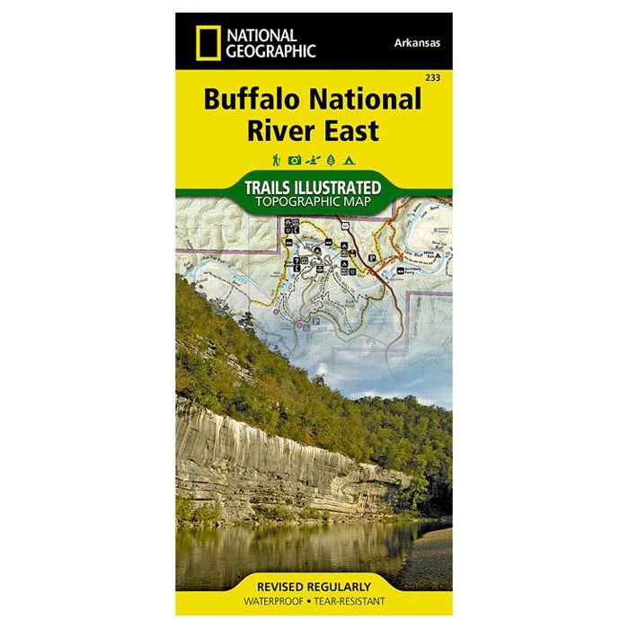 NATIONAL GEOGRAPHIC BUFFALO NATIONAL RIVER EAST No.233