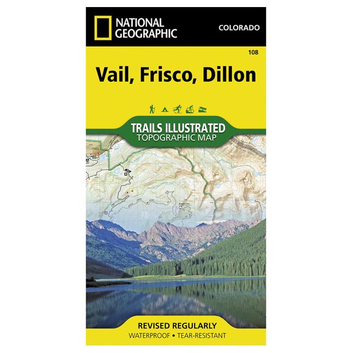 NATIONAL GEOGRAPHIC VAIL FRISCO & DILLON No.108