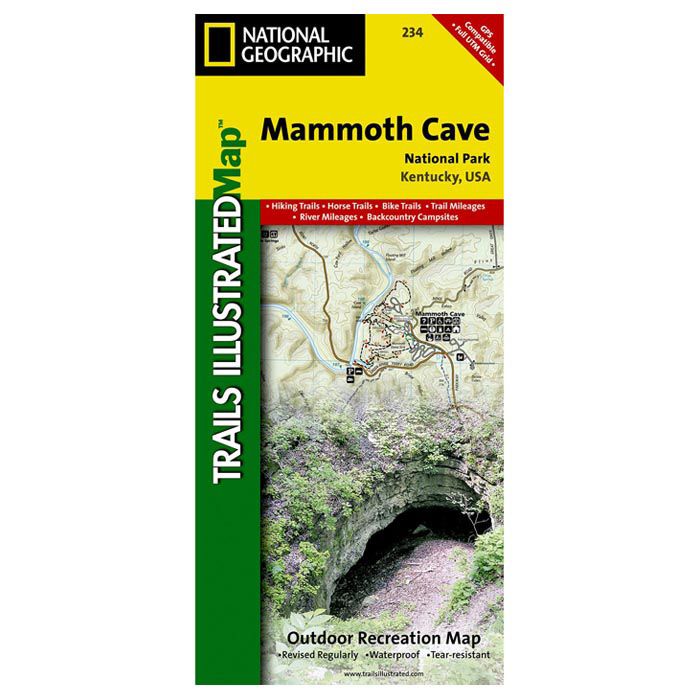 NATIONAL GEOGRAPHIC MAMMOTH CAVE NATIONAL PARK No.234