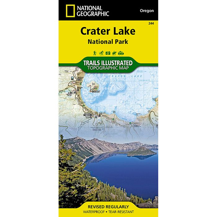 NATIONAL GEOGRAPHIC CRATER LAKE NATIONAL PARK No.244