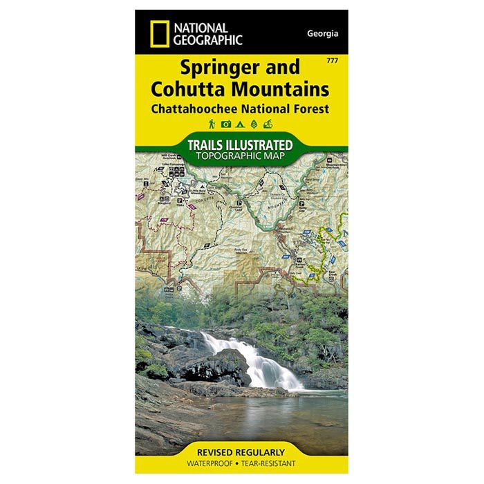 NATIONAL GEOGRAPHIC SPRINGER & COHUTTA MOUNTAINS No.777
