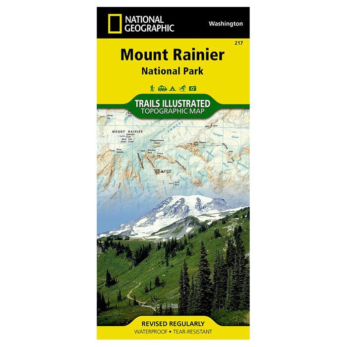 NATIONAL GEOGRAPHIC MOUNT RAINIER NP No.217