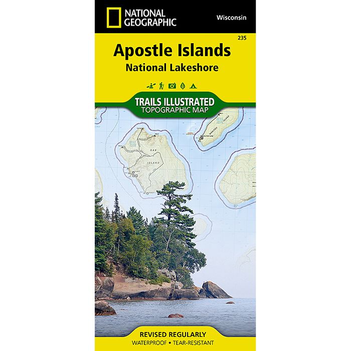 NATIONAL GEOGRAPHIC APOSTLE ISLANDS No.235