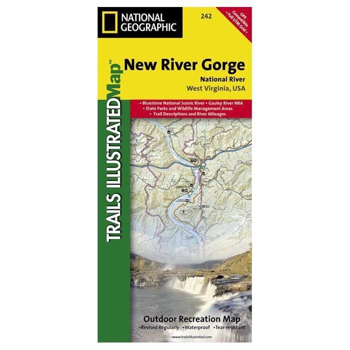NATIONAL GEOGRAPHIC NEW RIVER GORGE No.242