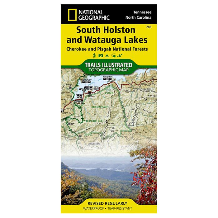 NATIONAL GEOGRAPHIC SOUTH HOLSTON & WATAUGA LAKES No.783