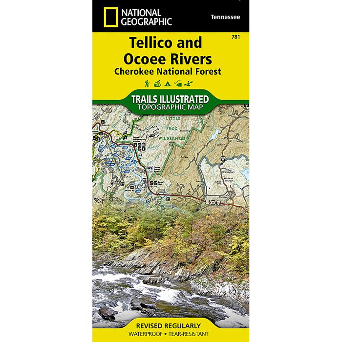 NATIONAL GEOGRAPHIC TELLICO AND OCOEE RIVERS No.781