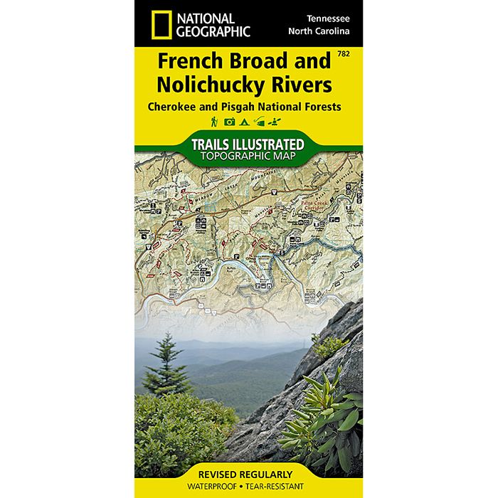 NATIONAL GEOGRAPHIC FRENCH BROAD & NOLICHUCKY RIVERS No.782