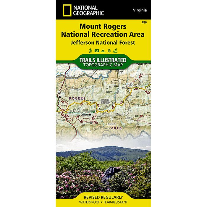 NATIONAL GEOGRAPHIC MT RODGERS NRA No.786