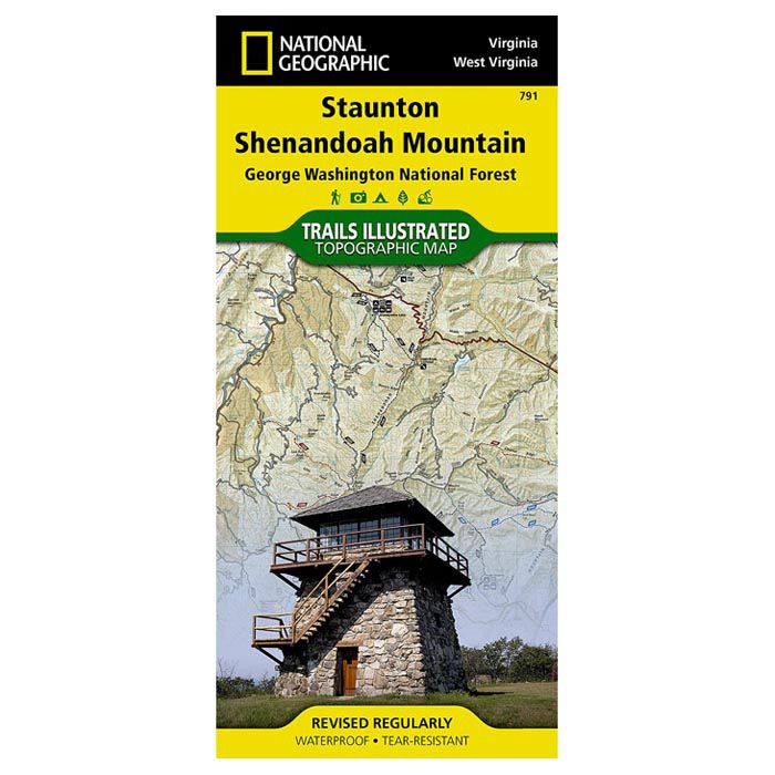 NATIONAL GEOGRAPHIC STAUNTON SHENANDOAH VALLEY No.791